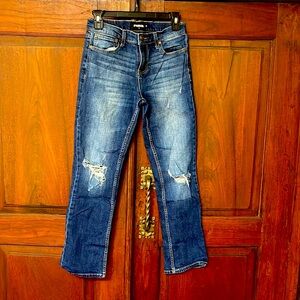 RSQ slim straight destructed jean boys 14